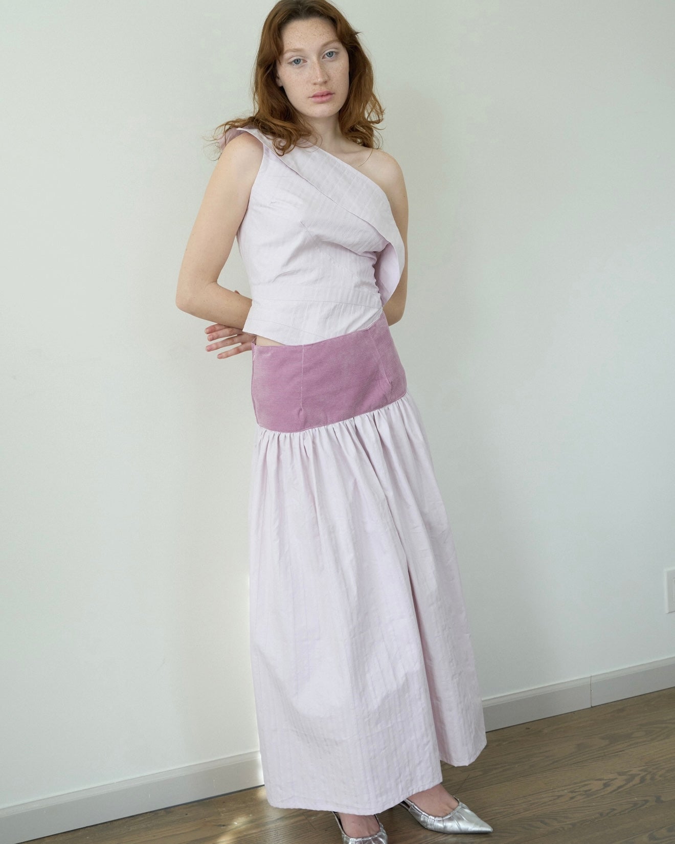 high waist maxi skirt