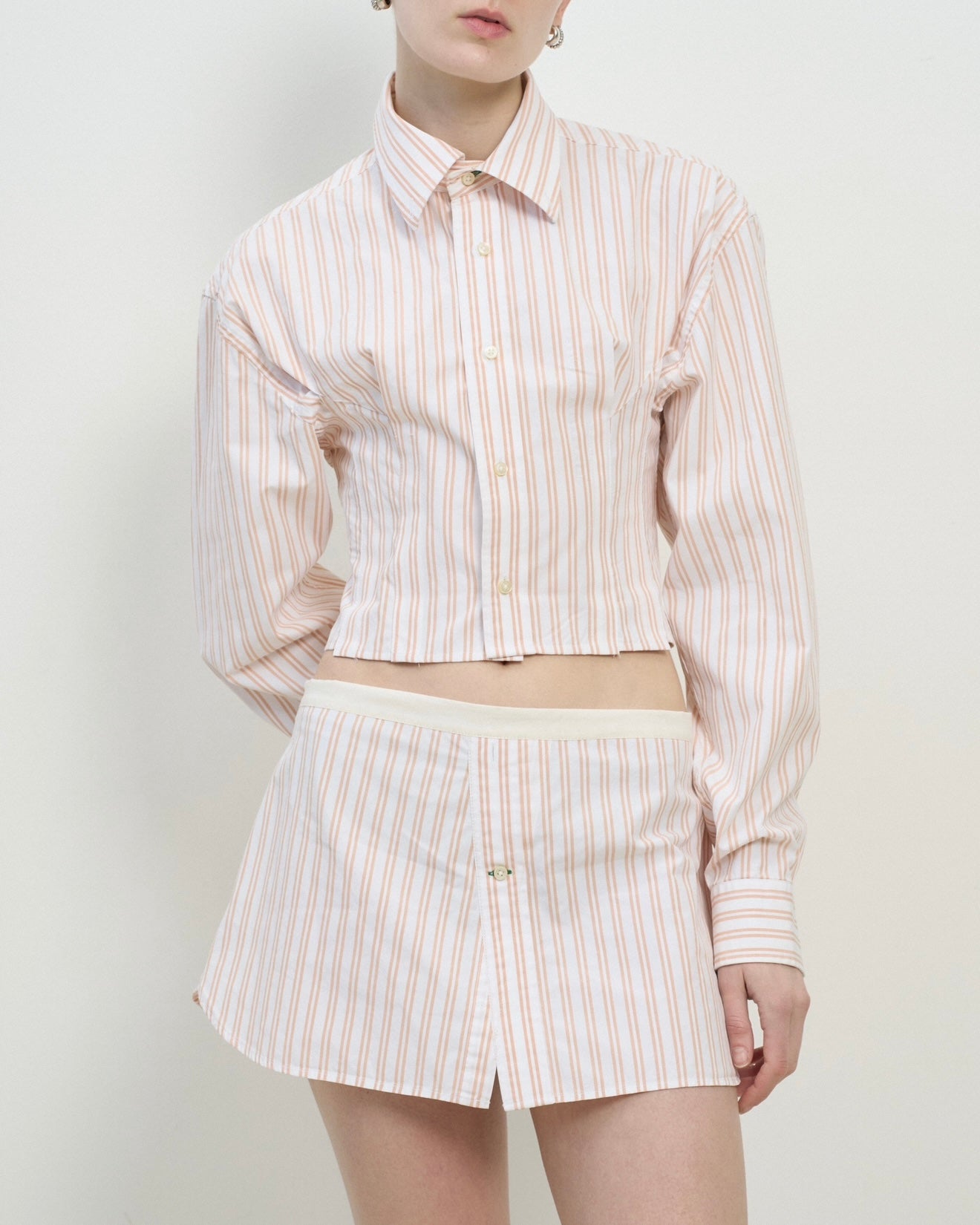 set of skirt and shirt