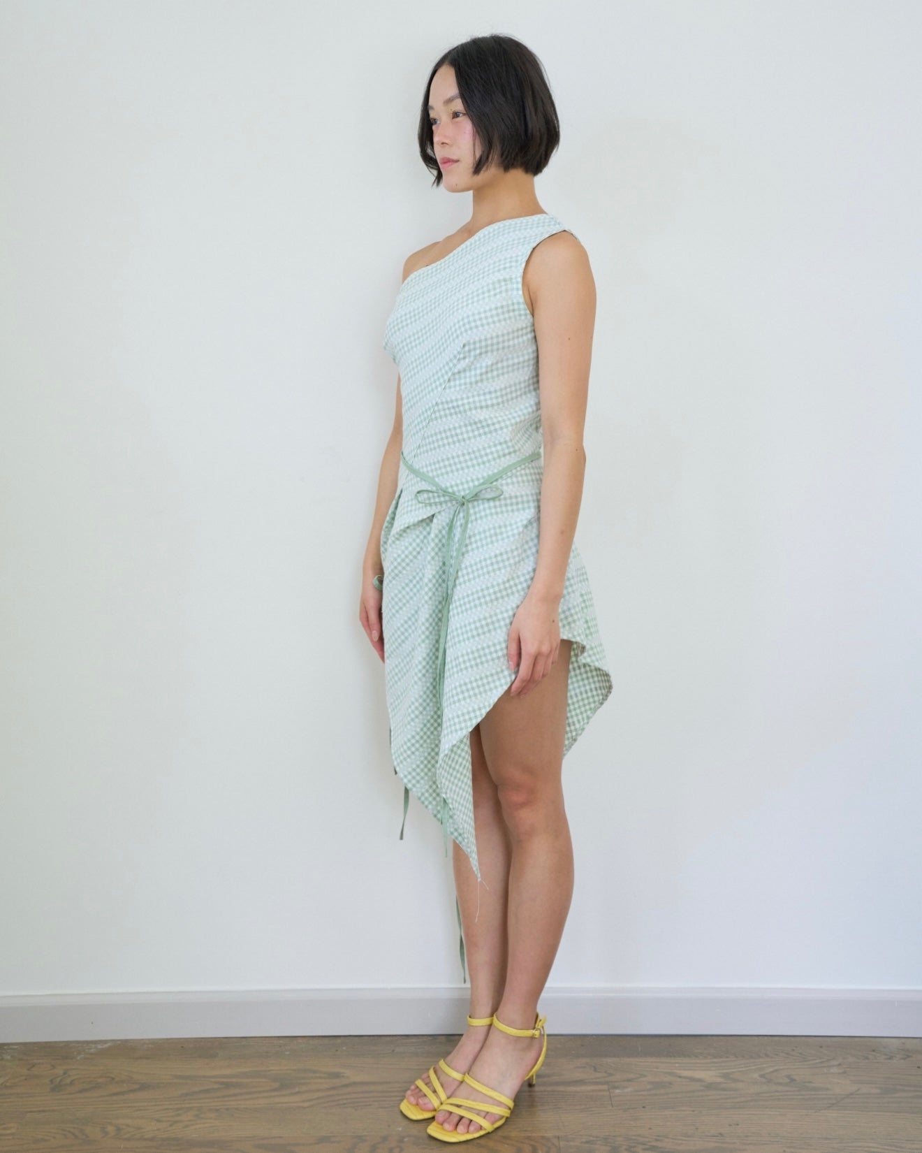 midi asymmetric dress