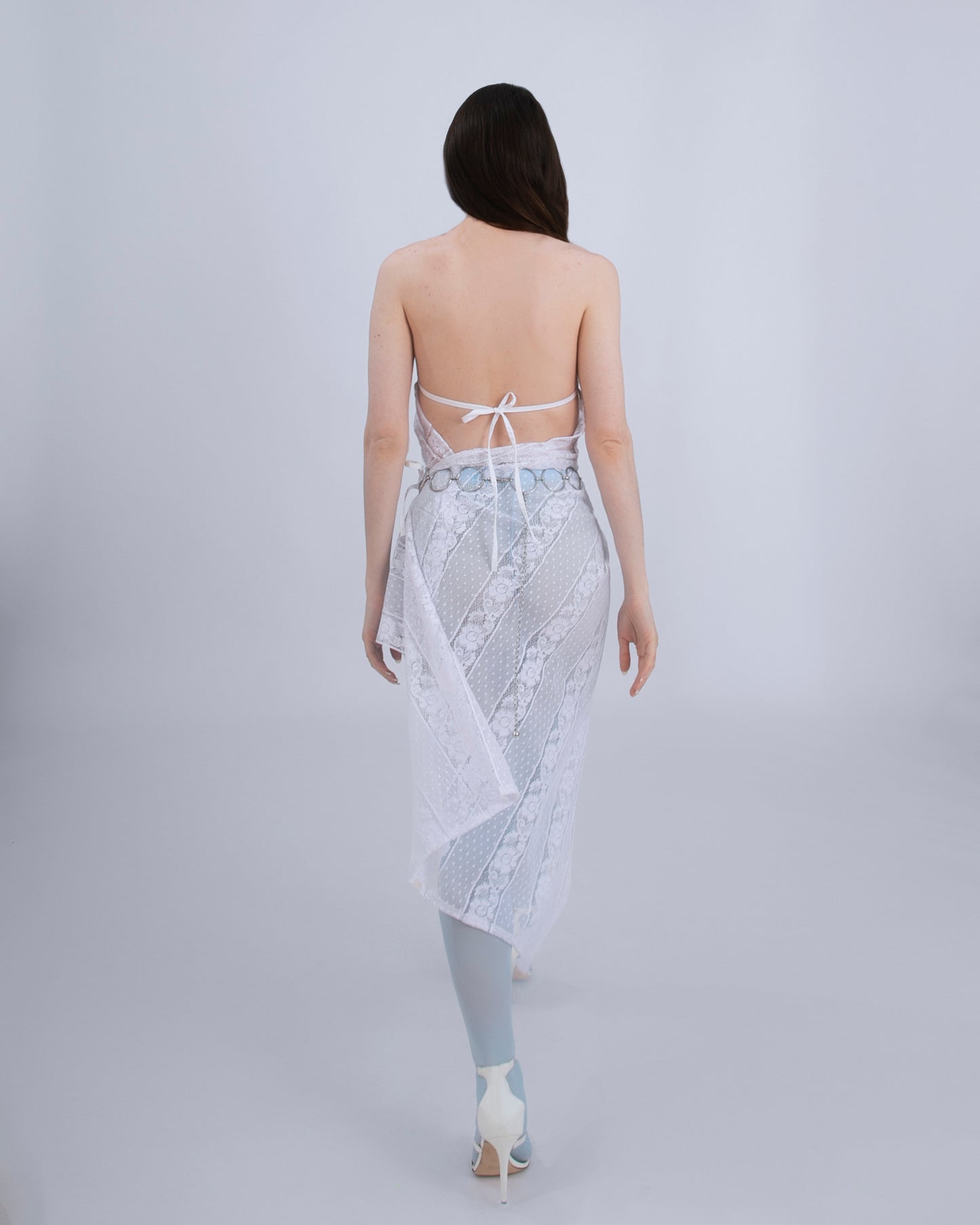 w: lace dress