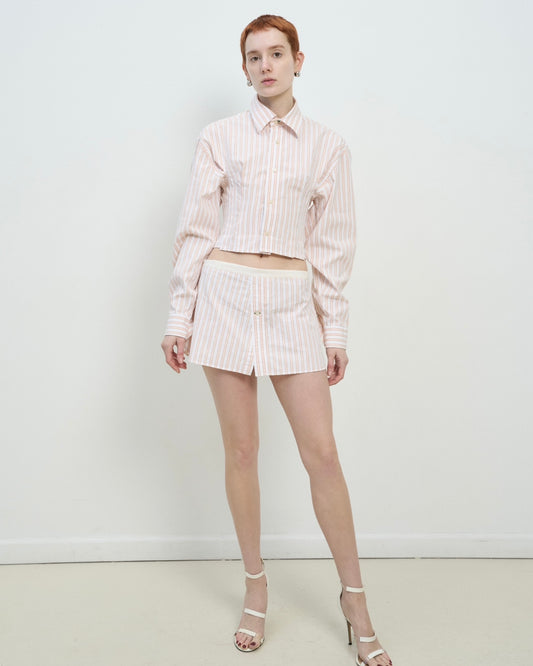 set of skirt and shirt